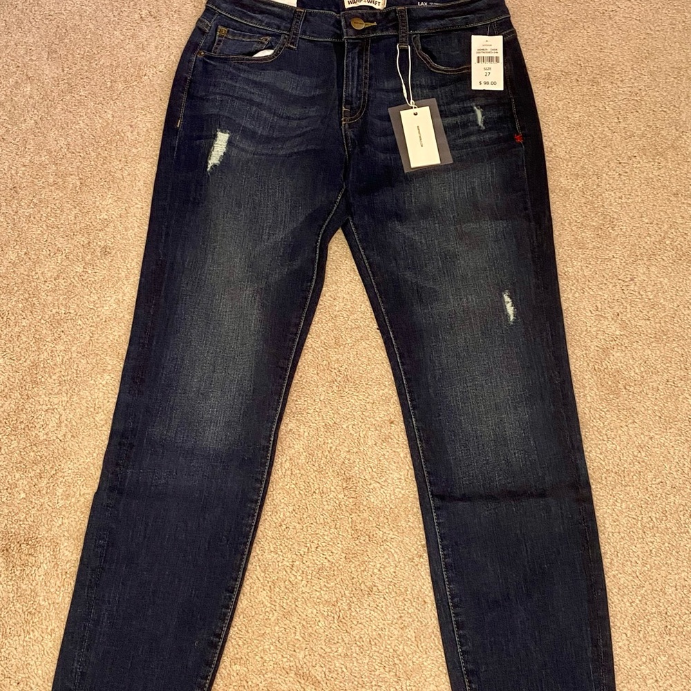 Warp + Weft LAX Los Angeles Girlfriend Jeans